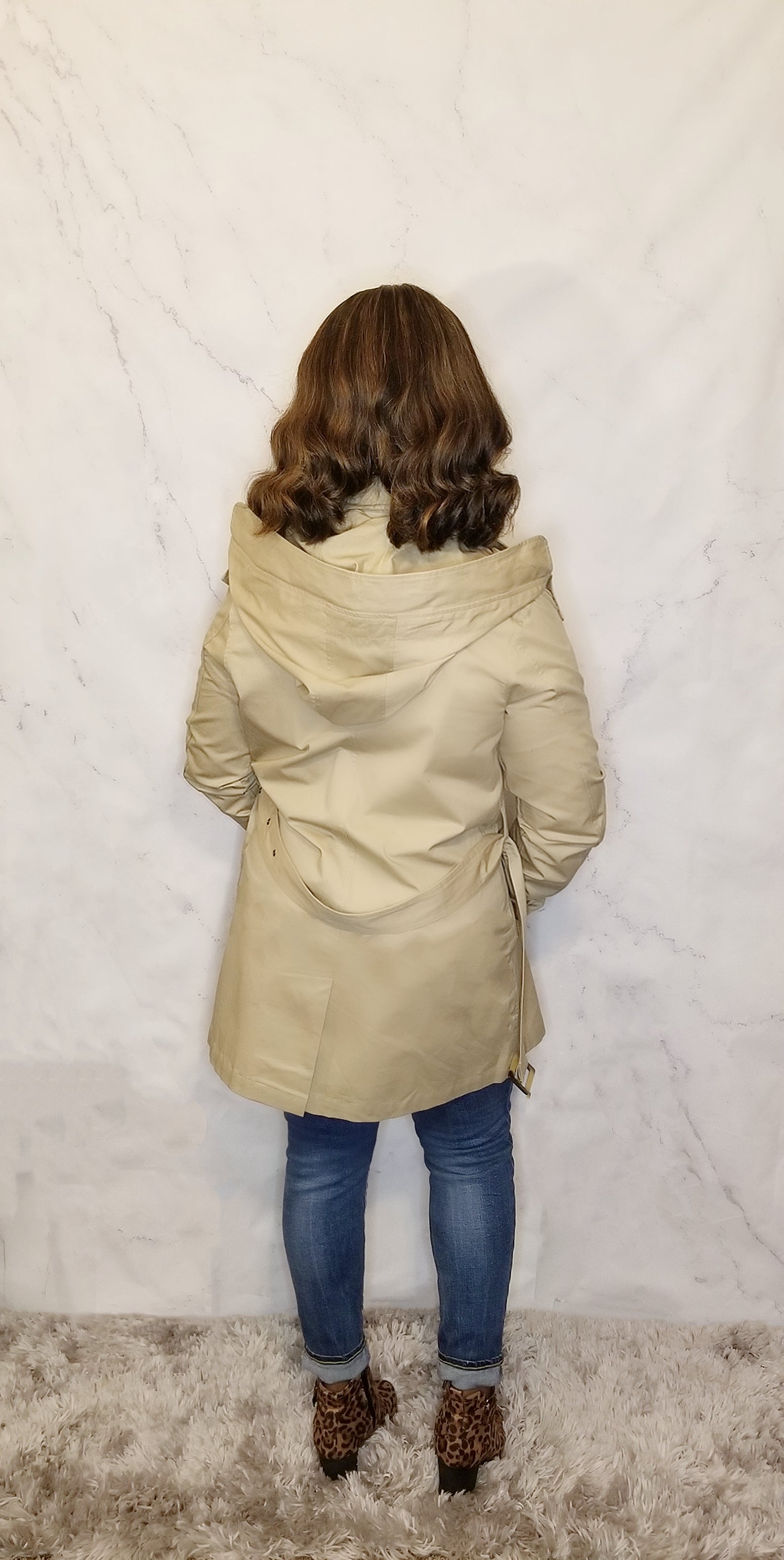Double Breasted Trench Jacket