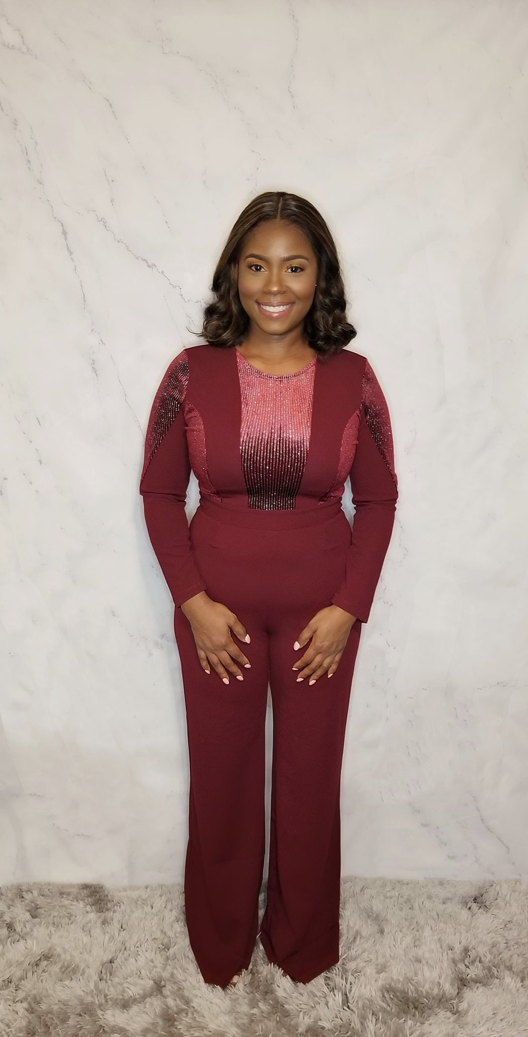 Long Sleeve Jumpsuit