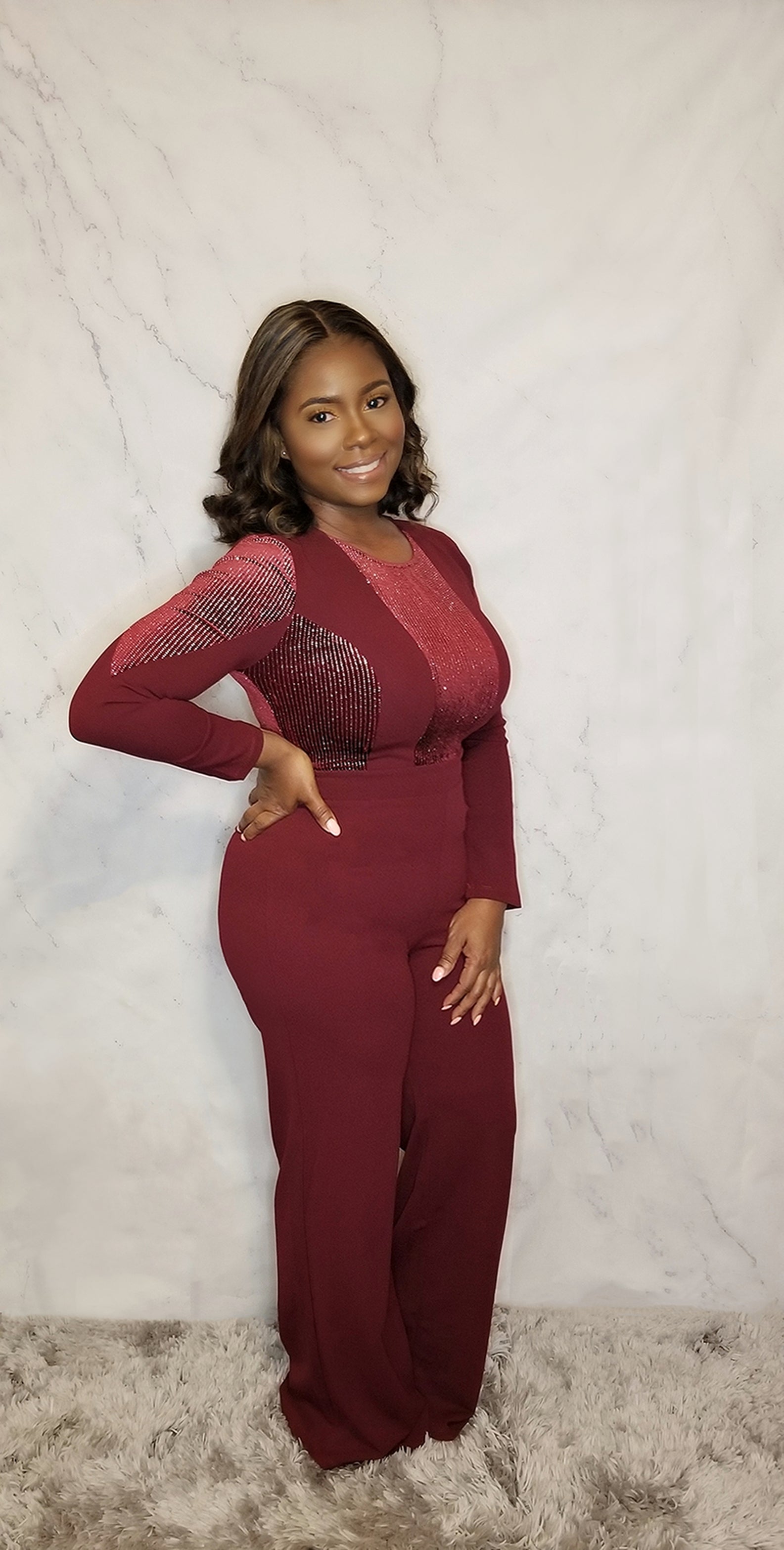 Long Sleeve Jumpsuit