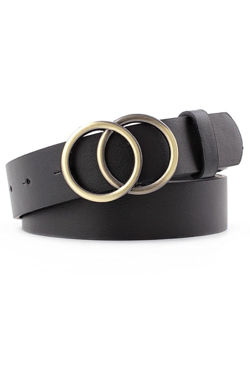 Double Ring Fashion Belt