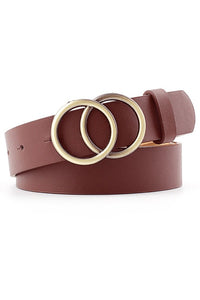 Double Ring Fashion Belt