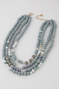 Layered Beaded Necklace