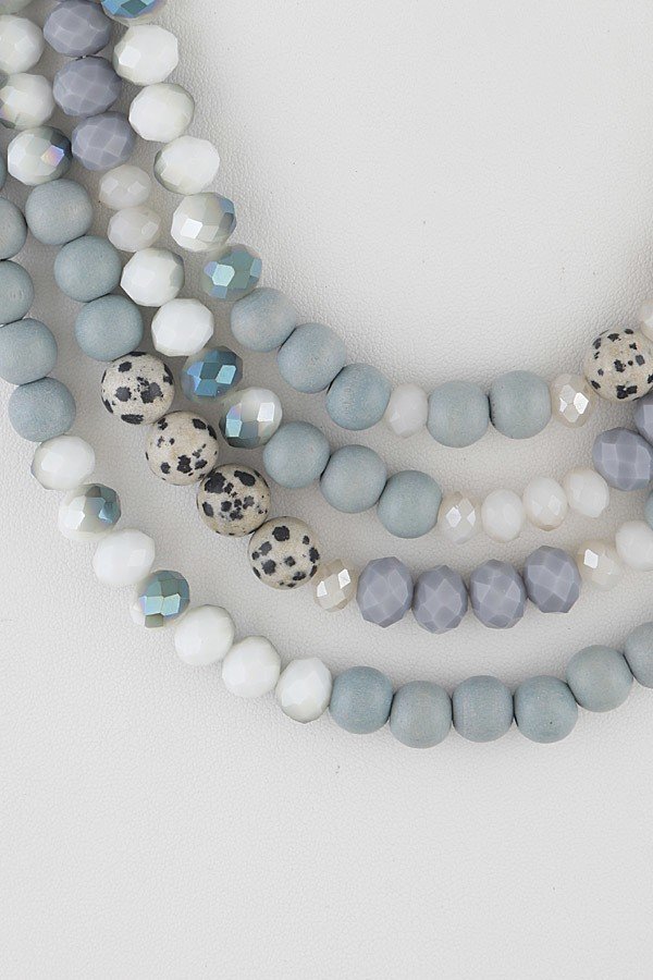 Layered Beaded Necklace