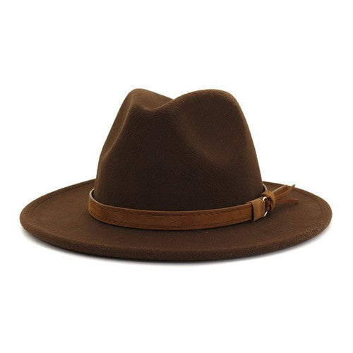 Brown Panama Hat