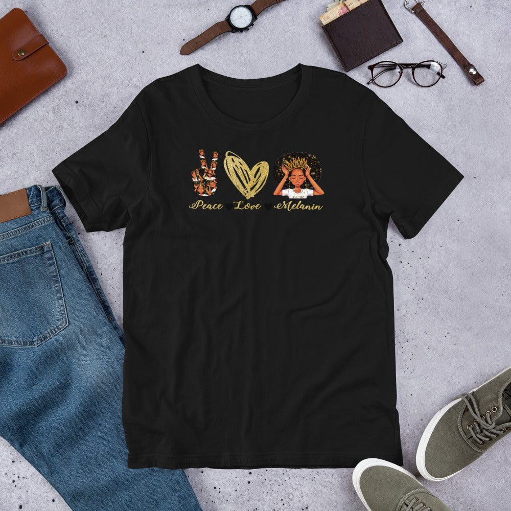 Peace Love Melanin T-Shirt