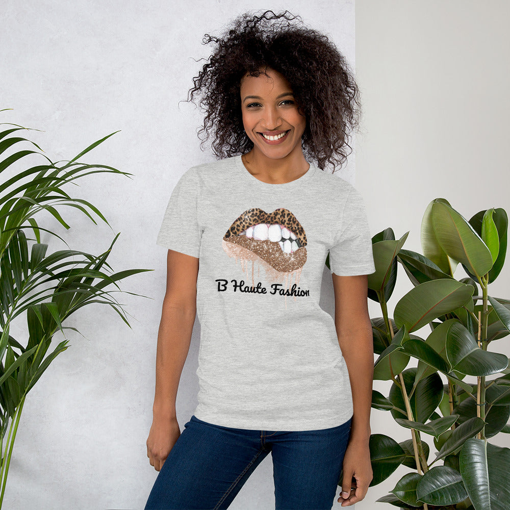 Glitter Lips Short-Sleeve T-Shirt