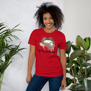Glitter Lips Short-Sleeve T-Shirt