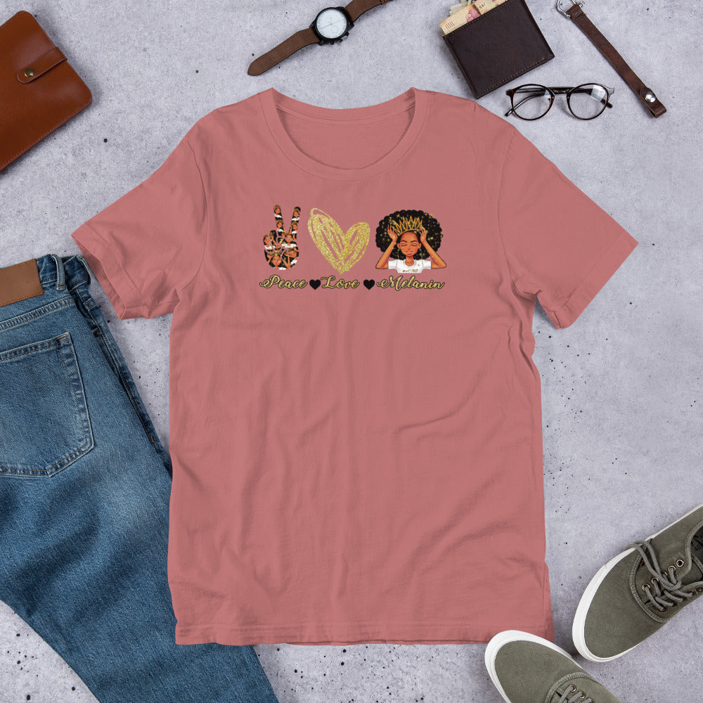 Peace Love Melanin T-Shirt