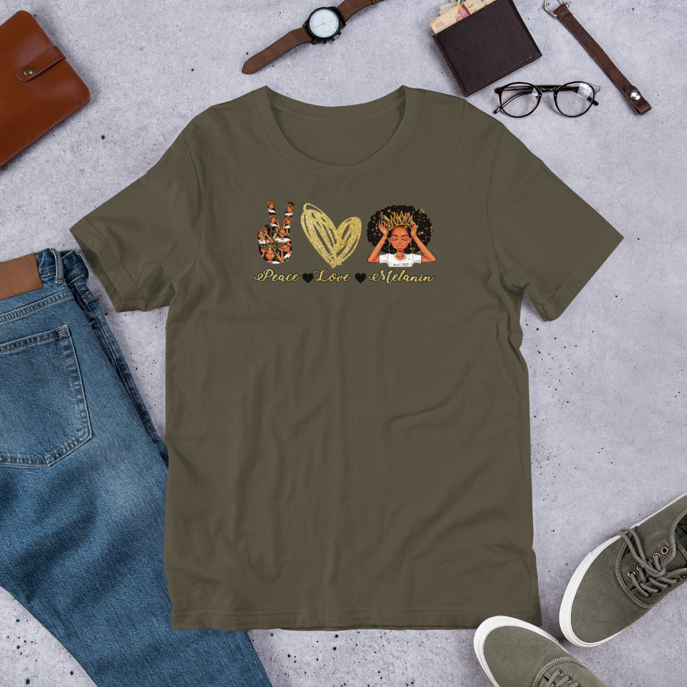 Peace Love Melanin T-Shirt