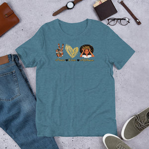 Peace Love Melanin T-Shirt